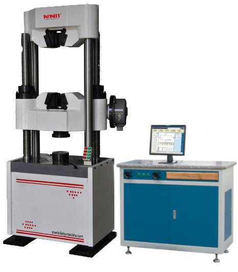 Ηλεκτρονική μηχανή καθολικής δοκιμής για δοκιμή υδραυλικής συμπίεσης 6KN έως 300KN 80mm