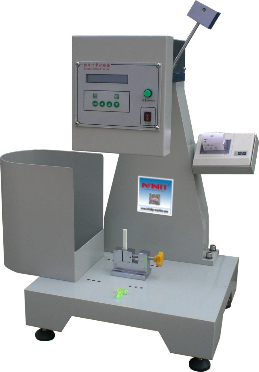 Ψηφιακή IZOD δοκιμή δύναμης αντίκτυπου μηχανών ASTM D256 IZOD αντίκτυπου εξεταστική