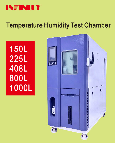 Προχωρημένη σταθερή θερμοκρασία και υγρασία δοκιμαστική αίθουσα θερμοκρασία -70C έως 100C εντός 90 λεπτών