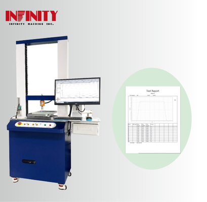 0-600mm Test Trip Tensile Testing Machine με χωρητικότητα αισθητήρα αξίας δύναμης 500Kg