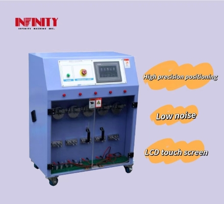 AC220V 50Hz 10A Πέντε σταθμούς Wire Pull Testing Machine για τον χρόνο επιτάχυνσης και επιβράδυνσης του κινητήρα 45ms