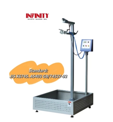AC220V 50Hz 3A Δοκιμαστής αντίκτυπου μπάλας πτώσης RS-8220A με προσαρμόσιμο βάρος μπάλας ακρυλικής