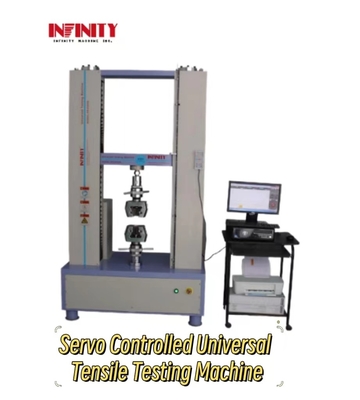50KN Servo Control Universal Testing Machine Για δοκιμή ελαστικότητας 20KN 10KN δοκιμή συμπίεσης