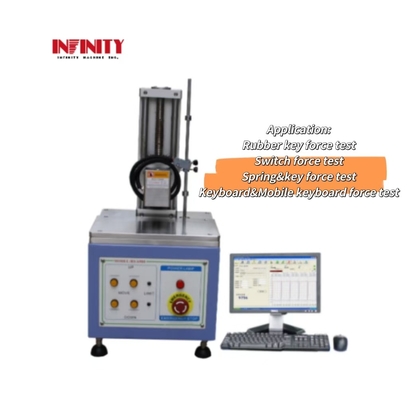 Μεγάλη ακρίβεια κυψελών φόρτωσης Servo Control Keystroke / Switch Tester για δοκιμές δύναμης