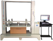 Μηχανή δοκιμής συσκευασίας συμπίεσης χαρτονιού δύναμης χαρτοκιβωτίων ASTM D642 για τη συμπιεστική δοκιμή δύναμης κιβωτίων