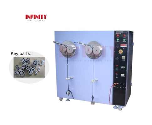 SFF 8417 Μηχανή δοκιμής πολλαπλών πυρήνων κυκλώματος κάλυψης καλωδίων ταχύτητα δοκιμής 13rpm