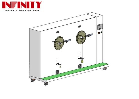 ISO 19642-2 Compliant Wire Fatigue Tester for Automotive Cables with 2 PCS Test Amount and 10~60rpm Test Speed