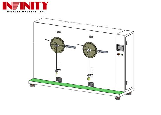 Δοκιμαστής κλίσης καλωδίων αριστερά και δεξιά ISO 19642-2:2023 Μηχανή δοκιμής κόπωσης κάλυψης καλωδίων για καλωδίωση οχημάτων