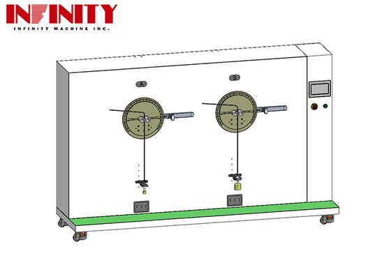 ISO 19642-2 Compliant Cyclic Bending Fatigue Test Machine for Multi-Conductor Cables with Adjustable Angle Range ±90°