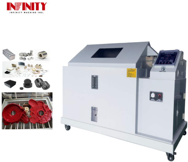 Θάλαμος Περιβαλλοντικών Δοκιμών Ψεκασμού Άλατος για Εξαρτήματα Αυτοκινήτων Εύρος Θερμοκρασίας RT+5℃-70℃