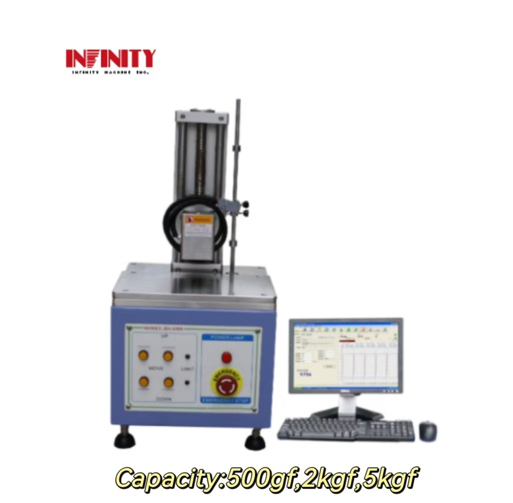 Μεγάλη ακρίβεια κυψελών φόρτωσης Servo Control Keystroke / Switch Tester για δοκιμές δύναμης